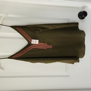 Express flowy tank top